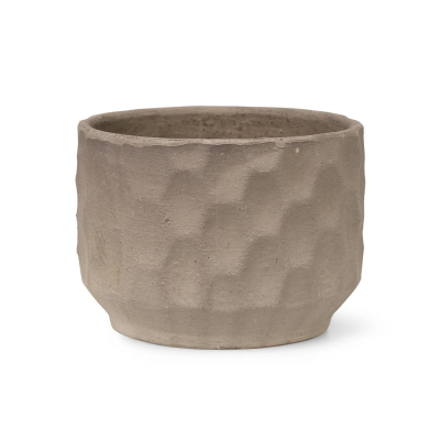 Kameninový kvetináč Gro Brown Sand 16,5 cm                    