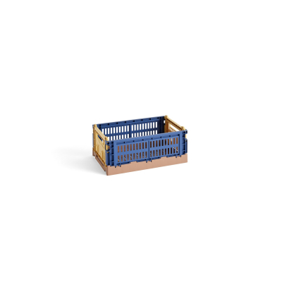 Úložný box Crate Mix Colour Dark Blue S                    