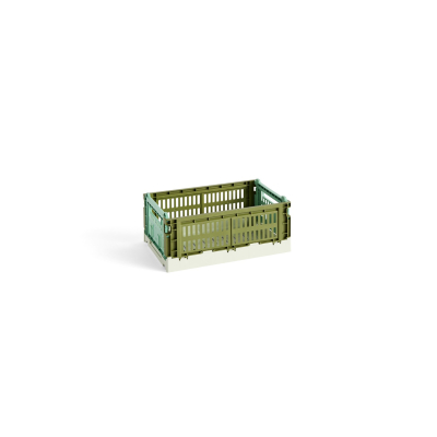Úložný box Crate Mix Colour Dark Mint S                    