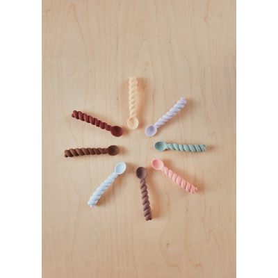                             Silikónové lyžičky Mellow Vanilla - set 3 ks                        