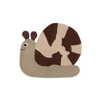 Vlnený detský koberec Sally Snail 98 cm                    