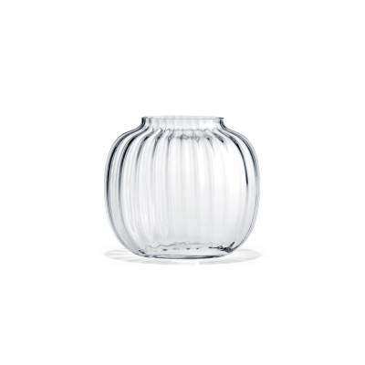 Sklenená váza Primula Oval Clear 17,5 cm                    