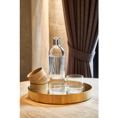                             Karafa s vrúbkami Bar Glass 900 ml                        