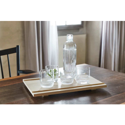                             Karafa s vrúbkami Bar Glass 900 ml                        