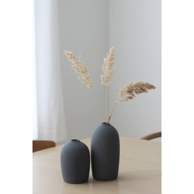                             Keramická váza Raw Grey 20 cm                        