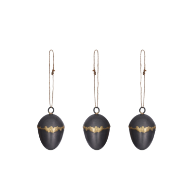Vianočné dekorácie Farringdon Baubles - set 3 ks                    