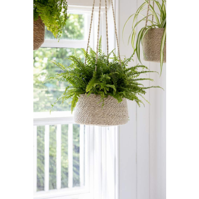                             Závesný kvetináč Woven Seagrass Wide                        