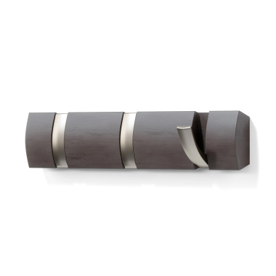 Vešiak na stenu Flip Driftwood Nickel 3 háčiky                    