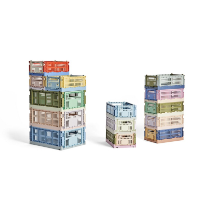                             Úložný box Crate Mix Colour Dusty Powder S                        