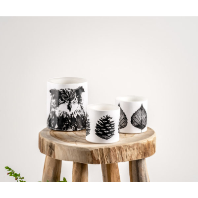                             Sviečka Nordic Candle The Eagle Owl 12 cm                        