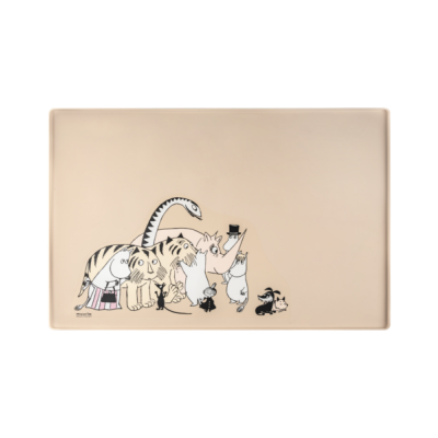Silikónová podložka Moomin Beige 60x40 cm                    