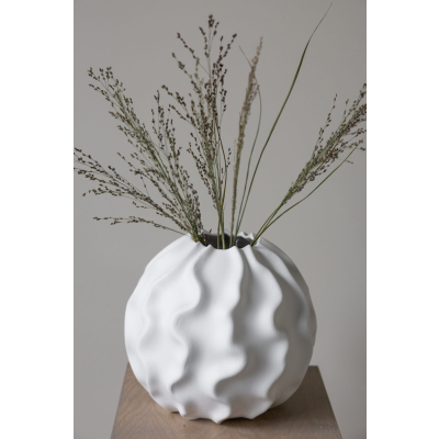                             Keramická váza Malmback Large White 24 cm                        