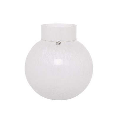 Sklenená váza Ernst White 25 cm                    