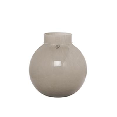 Sklenená váza Ernst Beige 22 cm                    