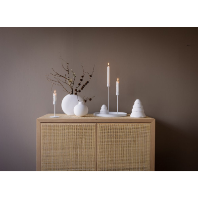                             Svietnik Candlestick White 21 cm                        