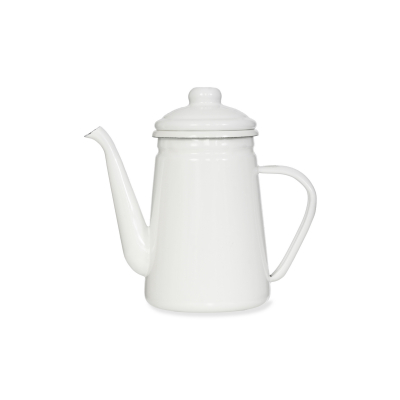 Smaltovaná kanvička Coffee Pot Warm White 1,1 l                    