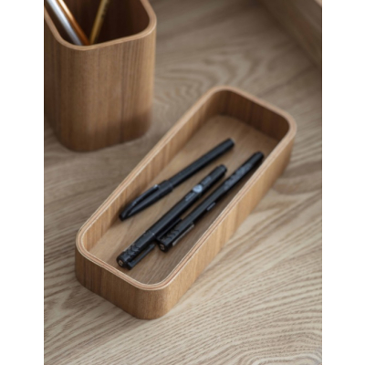 Drevený organizér na písacie potreby Brushfield                    