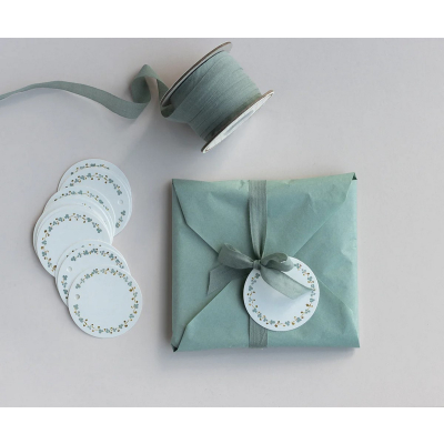                             Menovky na darčeky Ring of Flowers - 15 ks                        