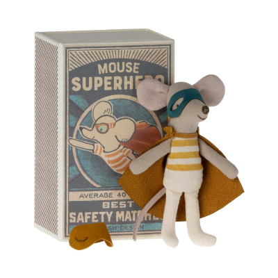                             Myšiak v krabičke od zápaliek Super Hero Mouse II                        