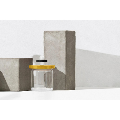                             Sklenená dóza 100 Collection Alessi 0,75 l Yellow                        