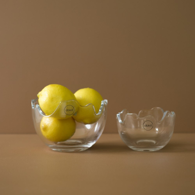                             Sklenená miska Happy Easter Clear 15 cm                        