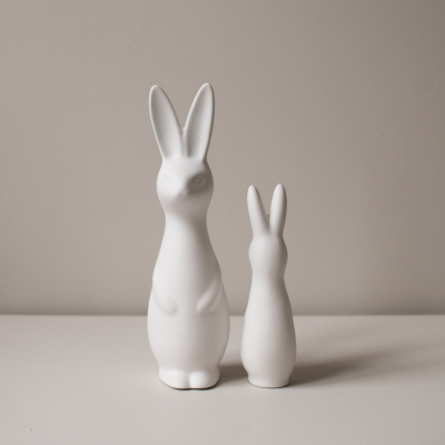                             Veľkonočná dekorácia Swedish Rabbit White 27 cm                        