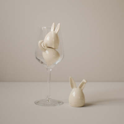                             Veľkonočné zajačiky Triplets Vanilla - set 3ks                        