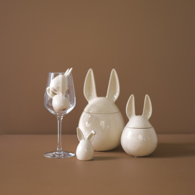                             Veľkonočné zajačiky Triplets Vanilla - set 3ks                        