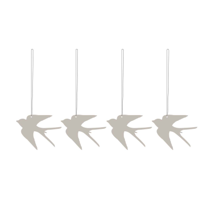 Veľkonočné dekorácie Deco Bird Sand - set 4 ks                    