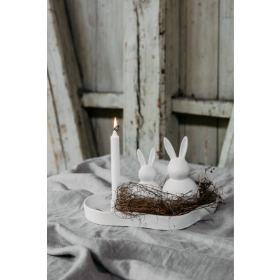                             Veľkonočná dekorácia zajačik Tore White 18 cm                        