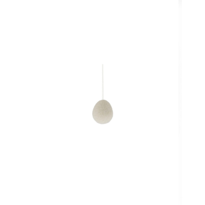                             Veľkonočné vajíčko Ullas White 5 cm                        