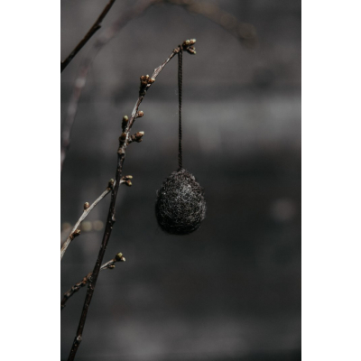 Veľkonočné vajíčko Ullas Dark Brown 3 cm                    
