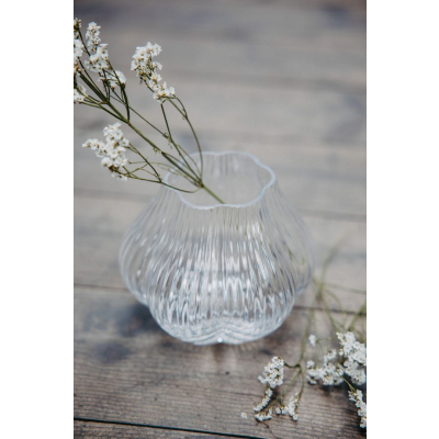                             Sklenená váza Flora Angshult Clear 13 cm                        