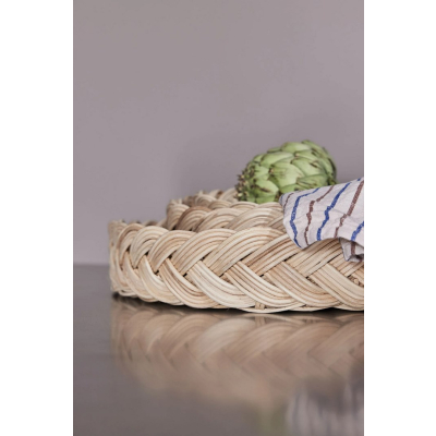                             Ratanový košík Manu Natural 34 cm                        