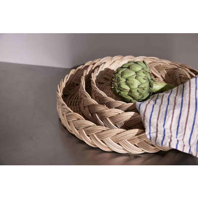                            Ratanový košík Manu Natural 34 cm                        