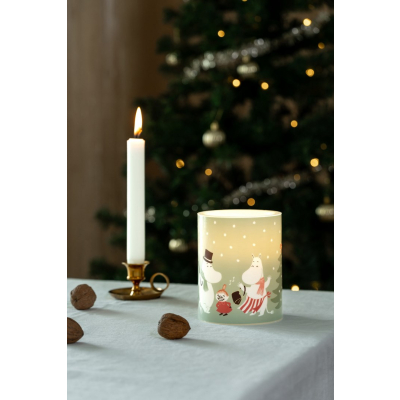                             LED sviečka Moomin Festive Spirits 12,5 cm                        