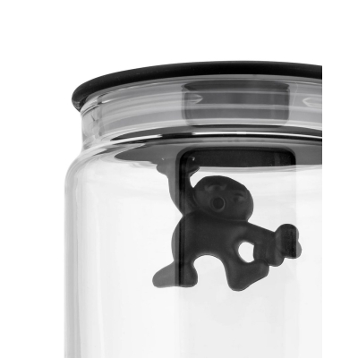                             Kuchynská dóza Gianni Little Man Black 900 ml                        