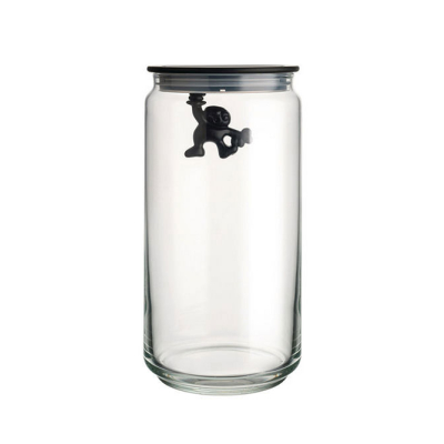 Kuchynská dóza Gianni Little Man Black 1400 ml                    