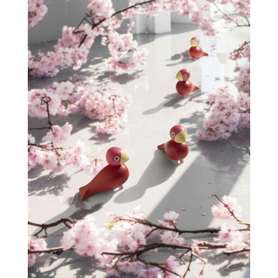                             Drevený vtáčik Flora Year Bird 2024                        