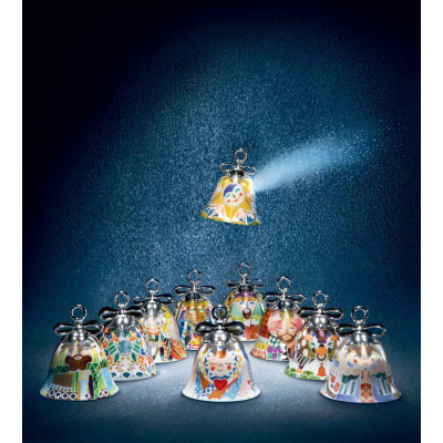                             Porcelánový vianočný zvonček Angel                        