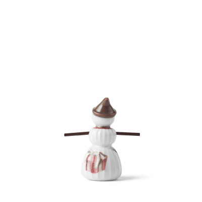                             Vianočná porcelánová dekorácia Snowgirl 8 cm                        