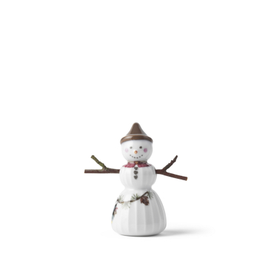                             Vianočná porcelánová dekorácia Snowgirl 8 cm                        