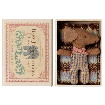 Myšie bábätko v krabičke Sleepy Wakey Rose                    