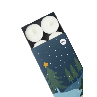                             Vonné čajové sviečky Winter Joy - set 10 ks                        
