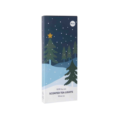                             Vonné čajové sviečky Winter Joy - set 10 ks                        