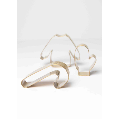                             Vykrajovátka na perníčky Winter Joy Gold - 3 ks                        