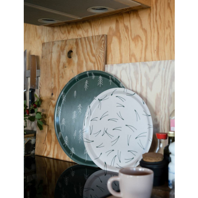                             Podnos Gran Green okrúhly 38 cm                        