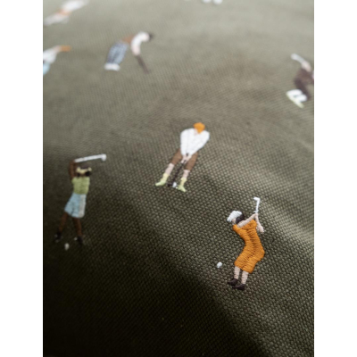                             Vyšívaná obliečka na vankúš Golfers 50x50 cm                        