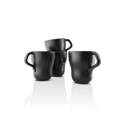                             Keramický hrnček Nordic kitchen čierny 35 cl                        