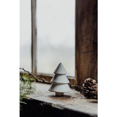                             Dekorácia stromček Granshult White 8 cm                        